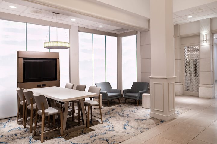 Lobby sitting area