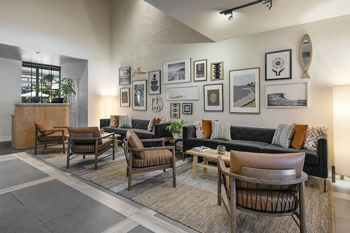 Lobby sitting area
