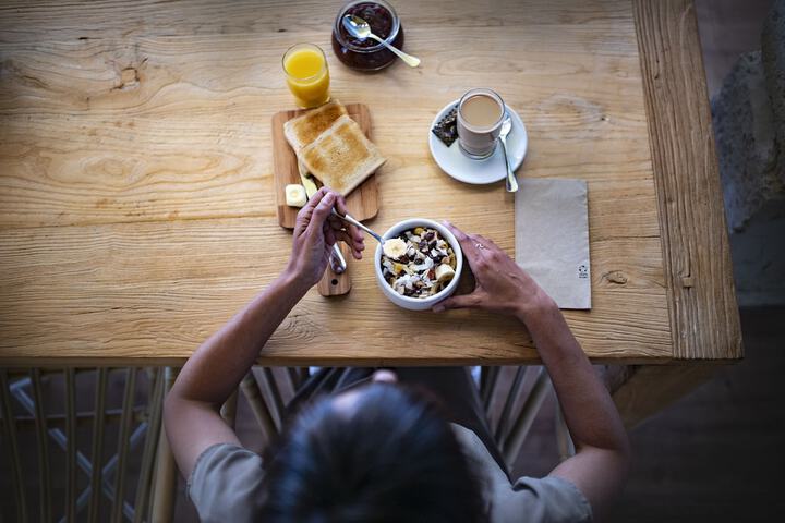 Breakfast area