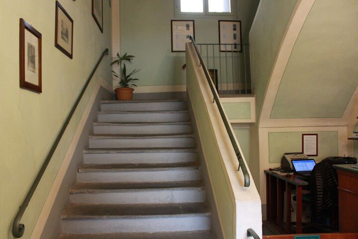 Interior entrance
