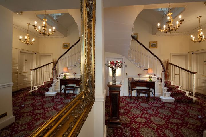 Interior entrance