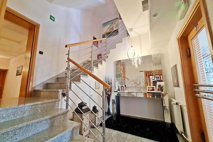 Interior entrance