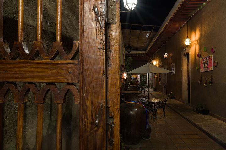Interior entrance