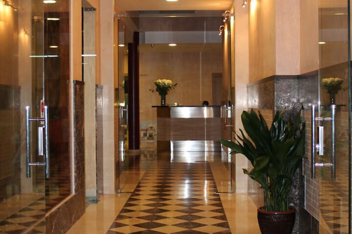 Interior entrance