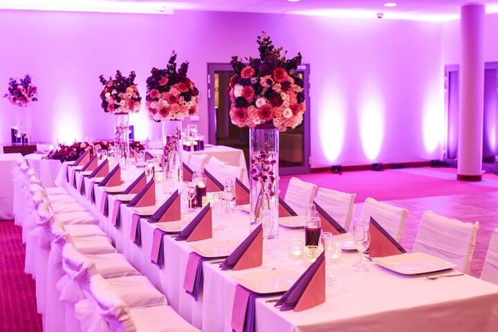 Indoor wedding