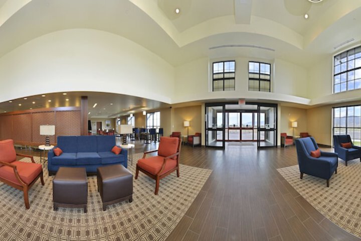 Interior entrance