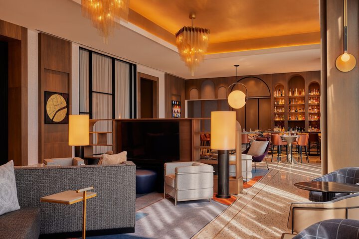 Lobby sitting area