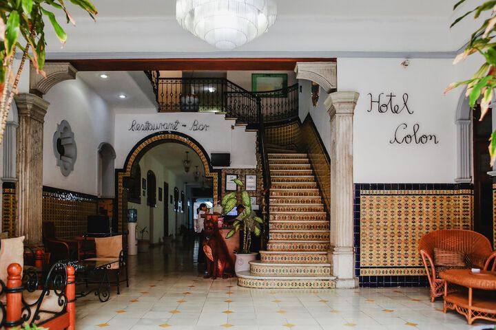 Interior entrance