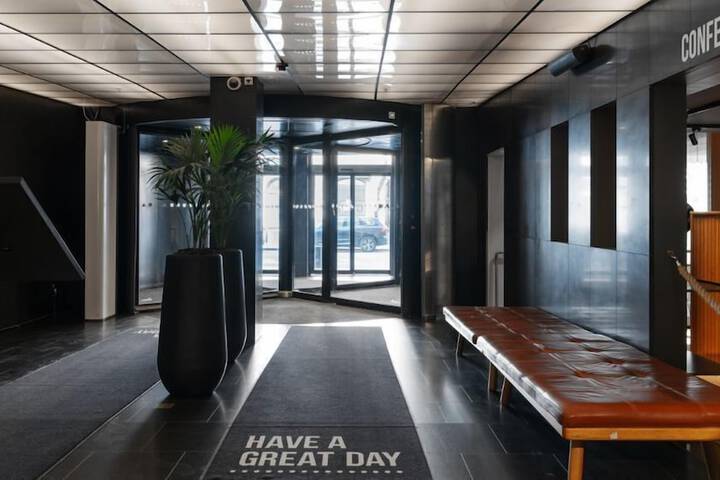 Interior entrance