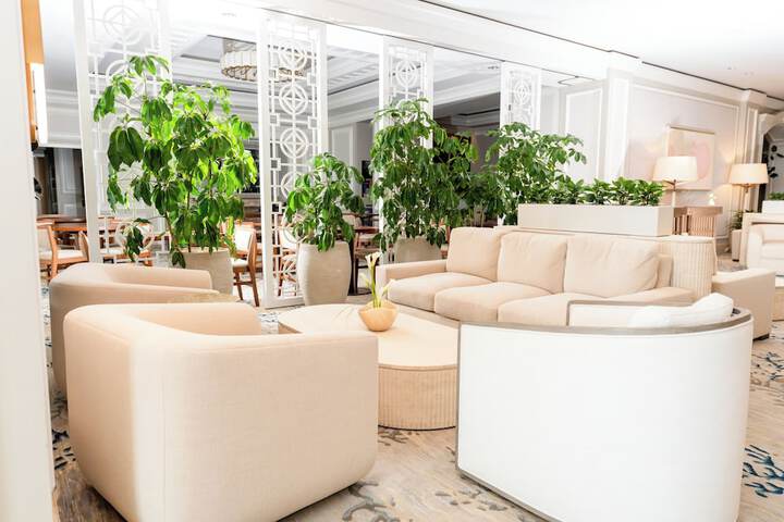 Lobby sitting area