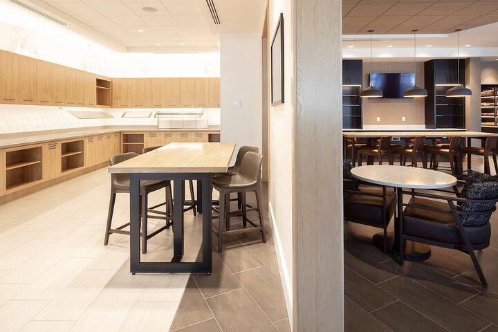 Breakfast area