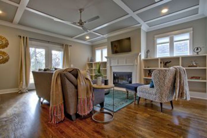 Exterior of Doubly Chic East Nashville Duplex by RedAwning