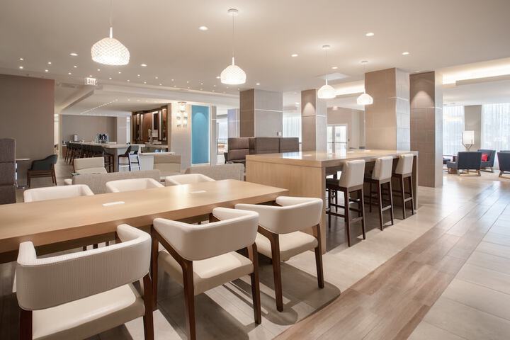 Lobby sitting area