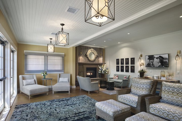 Lobby sitting area