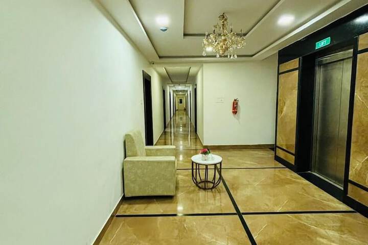 Interior entrance