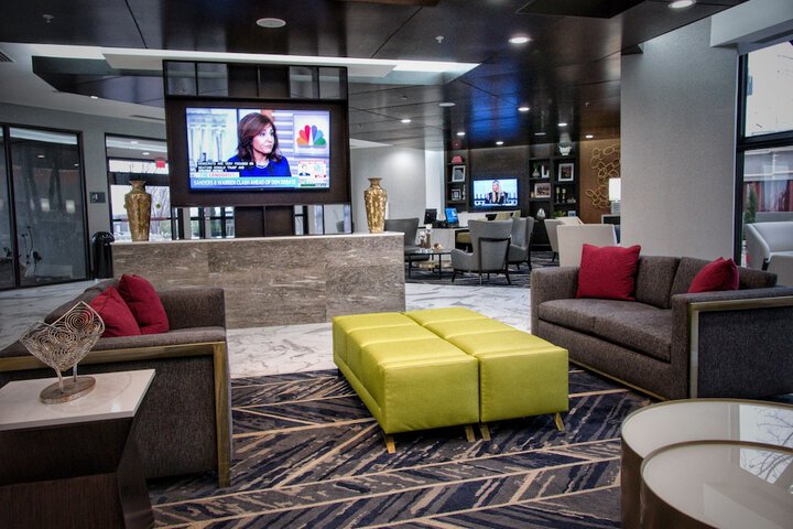Lobby sitting area