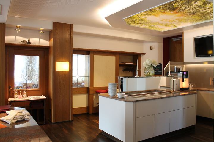 Interior entrance