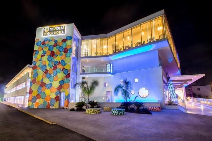 Outside Hotel