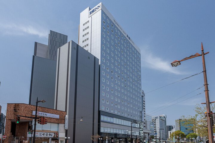 Exterior of Toyoko Inn Toyama Station Shinkansen 2