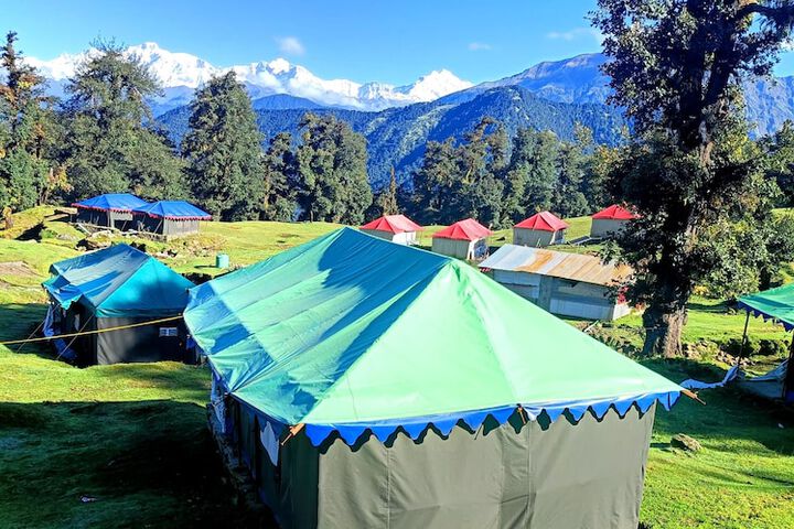 Chopta Hilltop Camps in Ukhimath