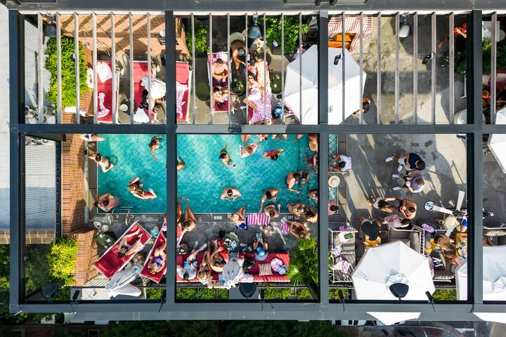 Rooftop terrace