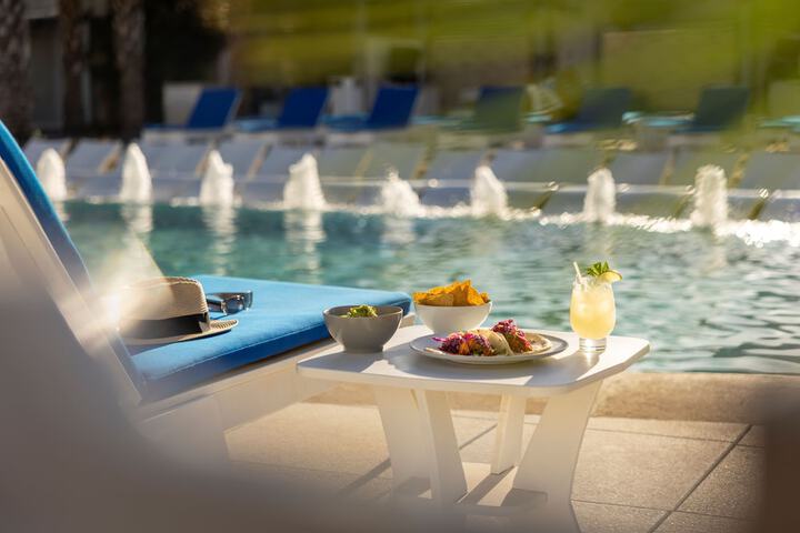 Rooftop pool