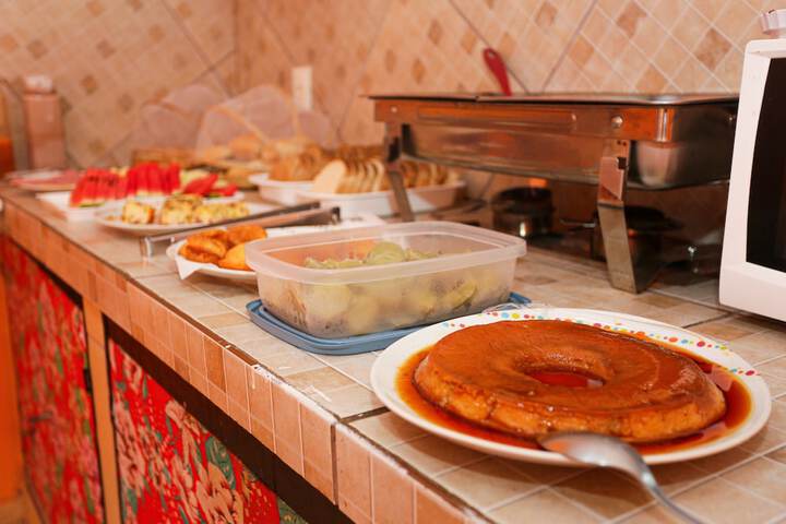 Breakfast buffet