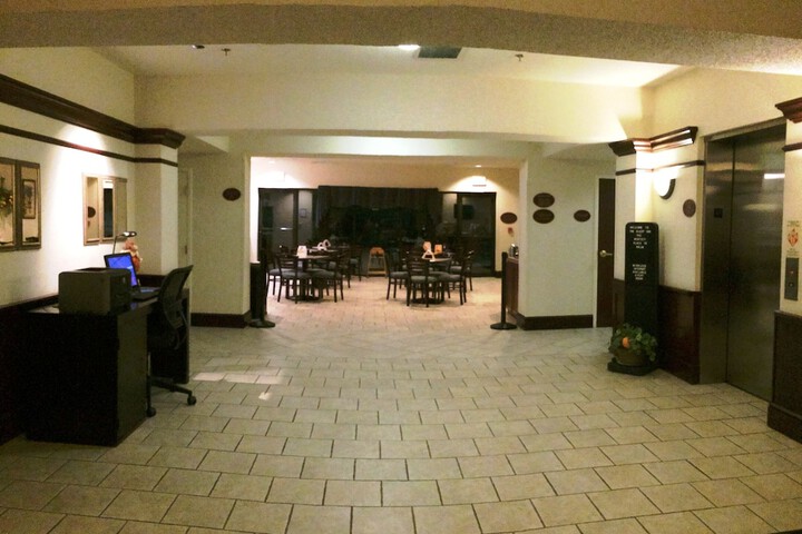 Interior entrance