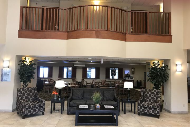 Lobby sitting area