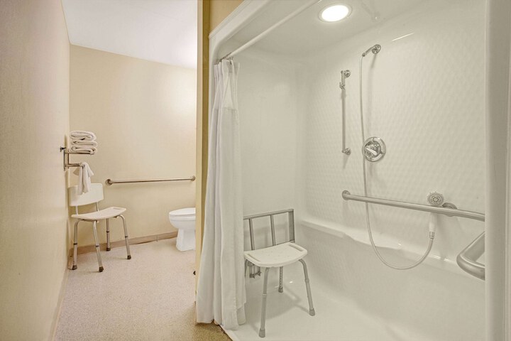 1 King Bed Mobility Accessible Roll in Shower (6 of 6)
