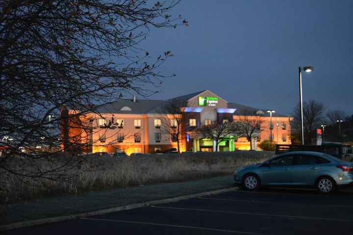 Front of property - evening/night