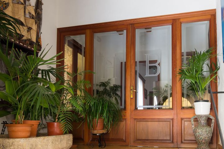 Interior entrance