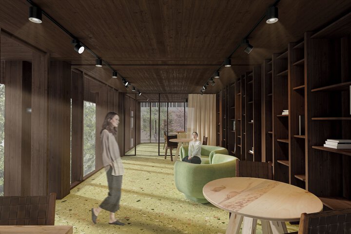 Lobby sitting area