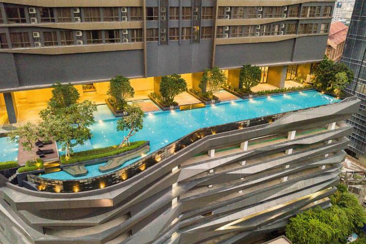 Exterior of KLCC 8 Kia Peng Residences by wm
