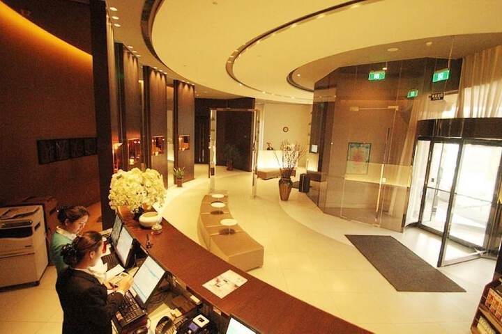 Interior entrance