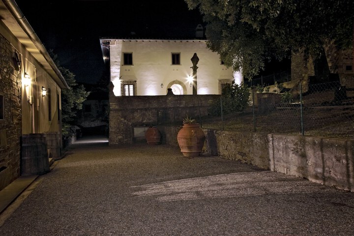 Front of property - evening/night