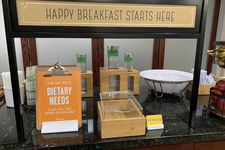 Breakfast area