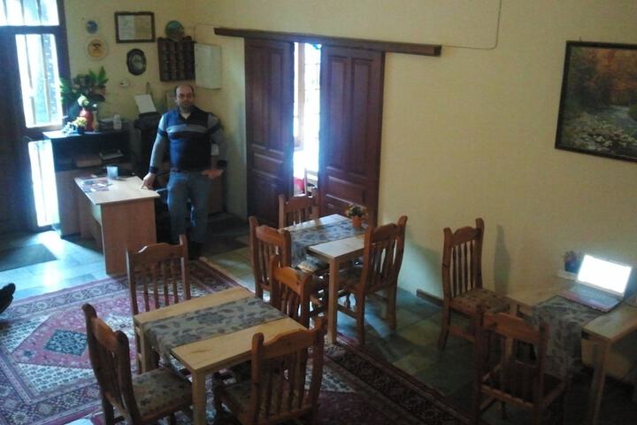 Interior entrance
