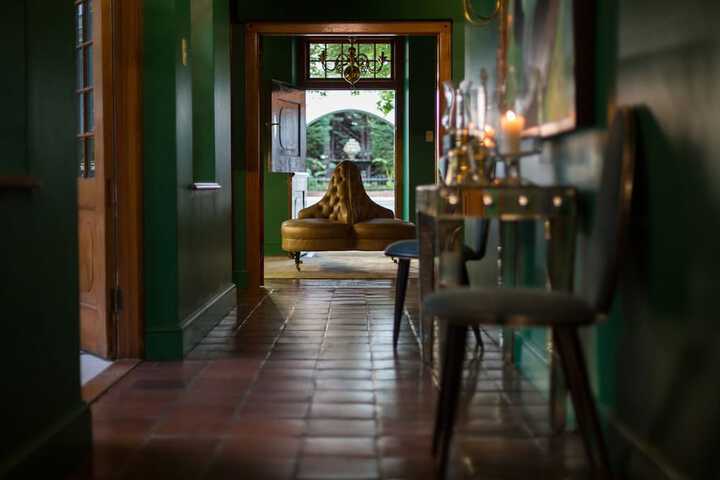 Interior entrance
