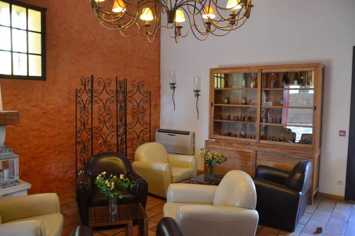 Lobby sitting area