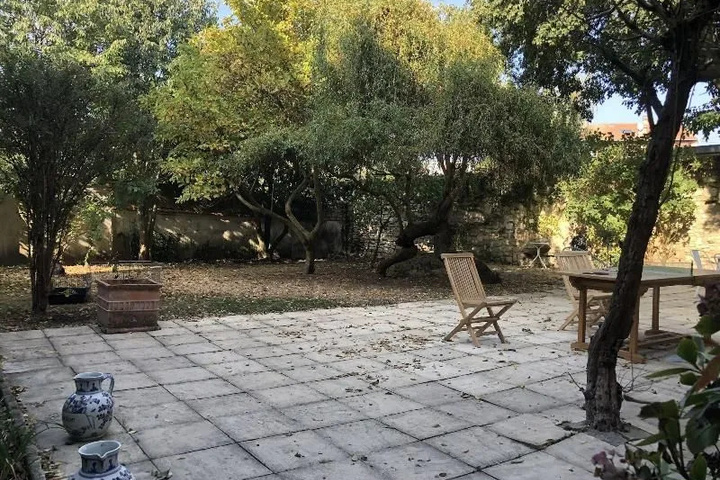 outside