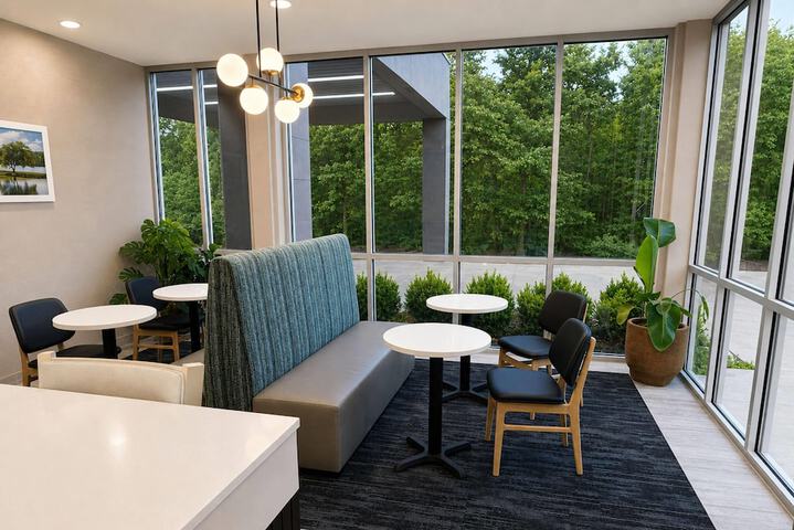 Breakfast area
