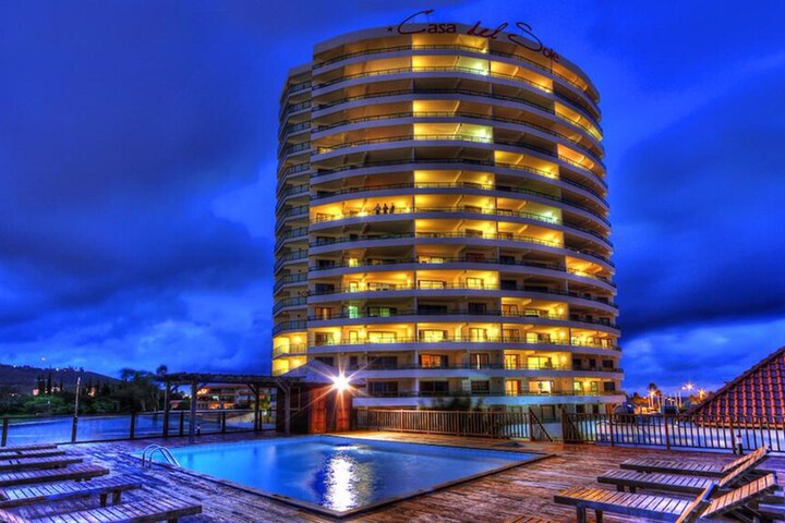Front of property - evening/night