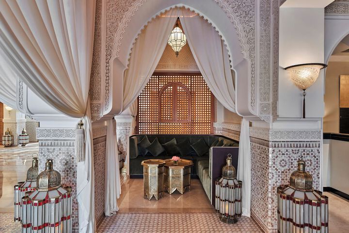 Interior entrance