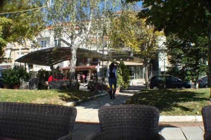 outside