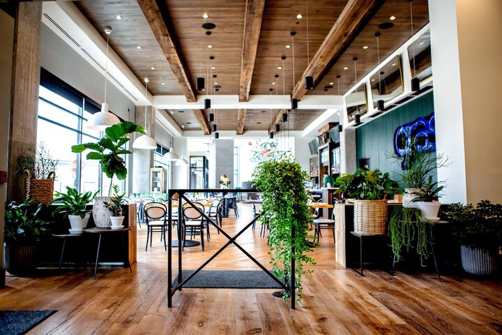 Breakfast area