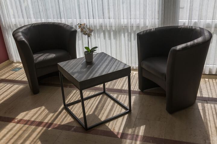 Lobby sitting area
