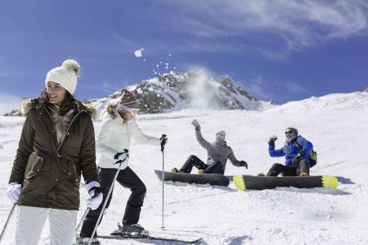 Skiing
