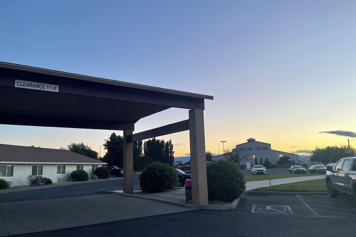 Front of property - evening/night