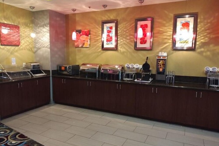 Breakfast buffet